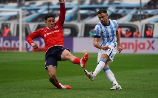 No hubo ganador en Avellaneda: Racing e Independiente igualaron 1-1 en el Cilindro