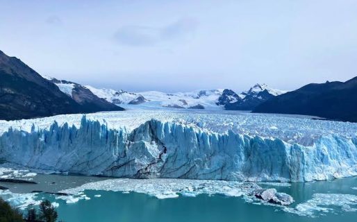 Histórico retroceso del Perito Moreno: perdió 910 metros en 100 días