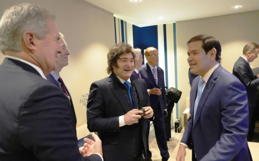 Milei se comunicó con el jefe de la diplomacia de EE.UU. para profundizar los vínculos comerciales y ampliar las inversiones