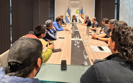 Othar se reunió con choferes de Patagonia Argentina