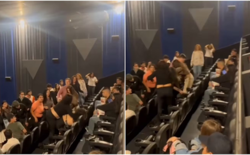 Escándalo en un cine de Entre Ríos: dos mujeres se agarraron a trompadas por una butaca, una tiró gas pimienta y evacuaron la sala