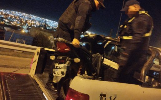 Control vehicular en Huergo y Patagonia: Secuestraron una moto por adulteración y discrepancias en la patente